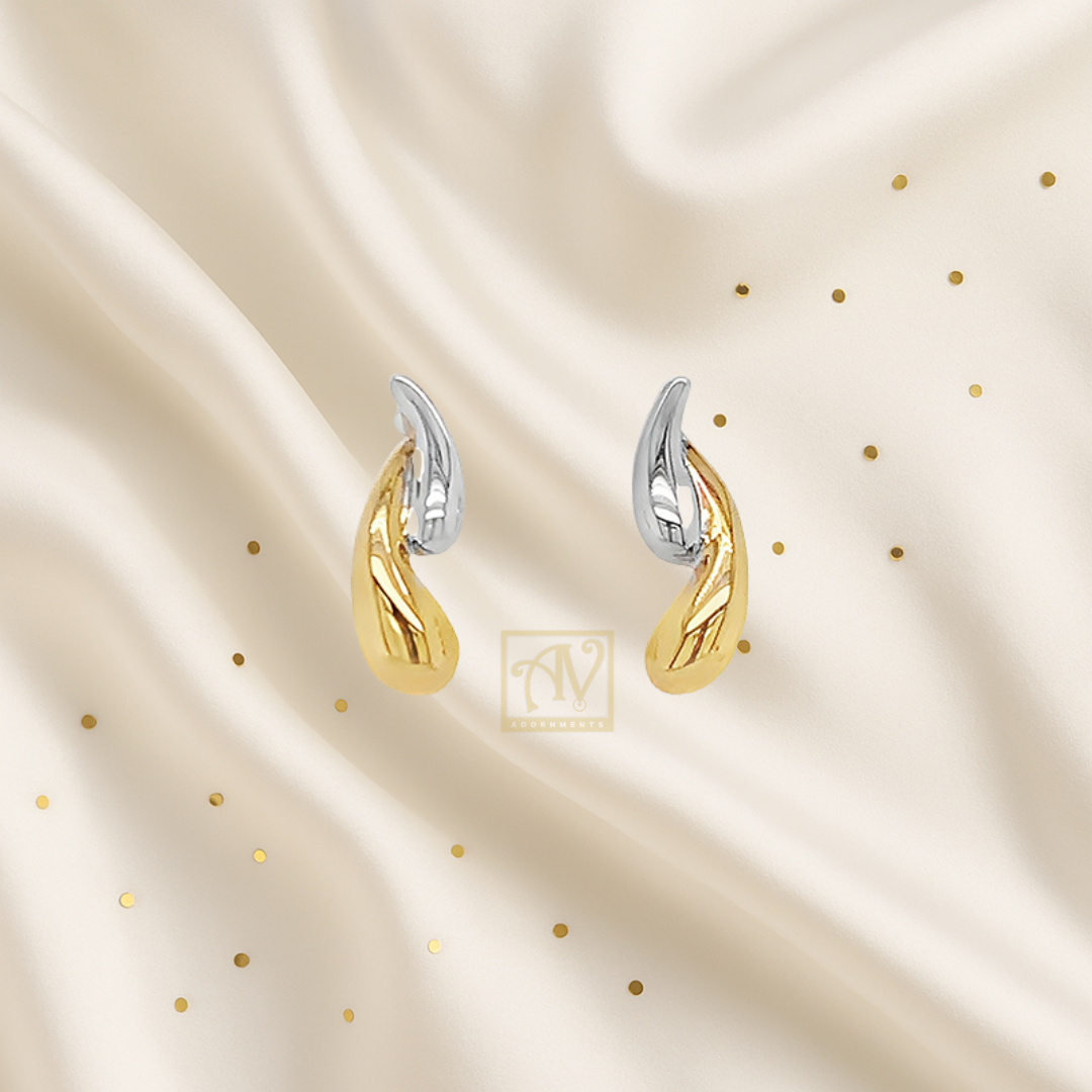 Starlit Stud Earring 9kt Yellow Gold