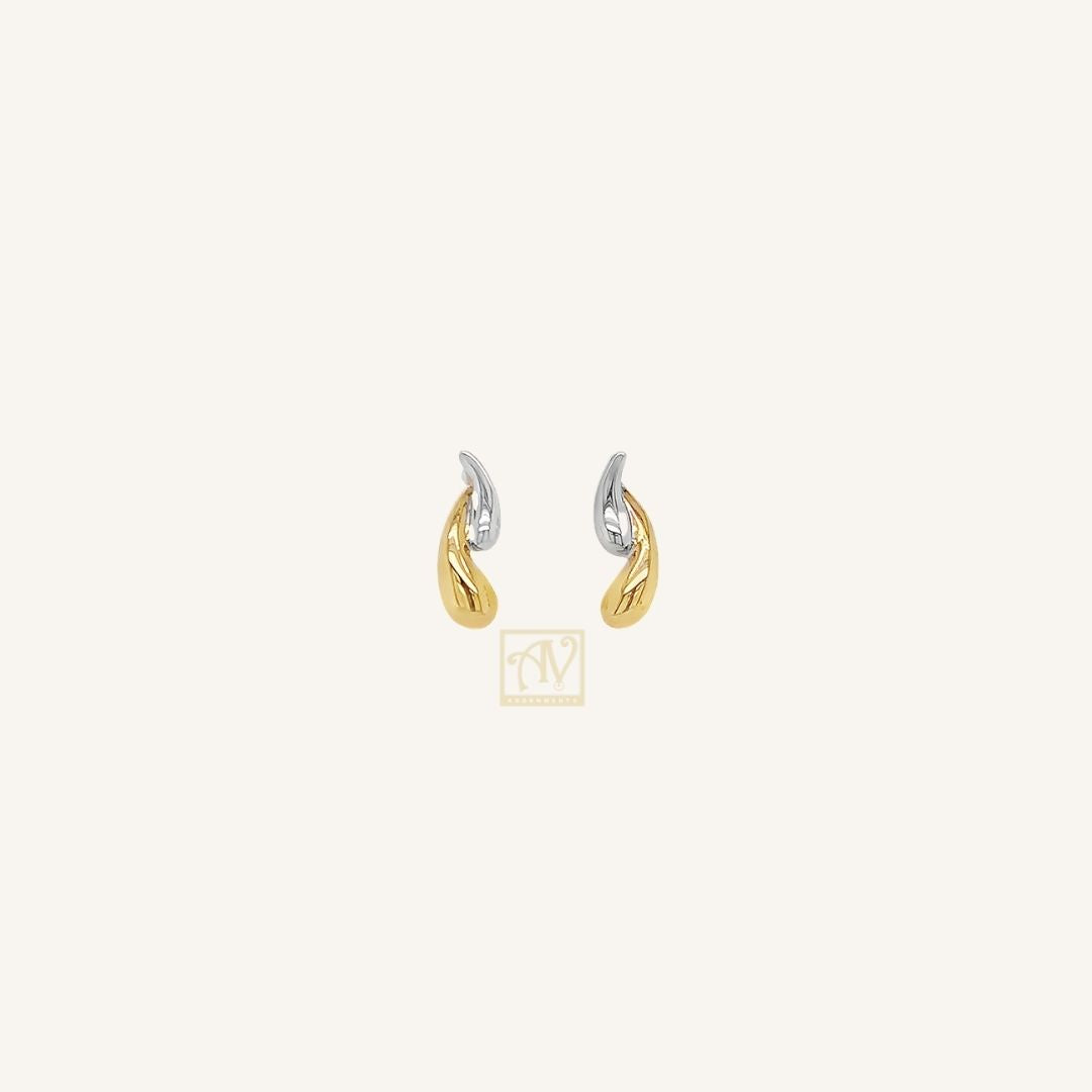 Starlit Stud Earring 9kt Yellow Gold
