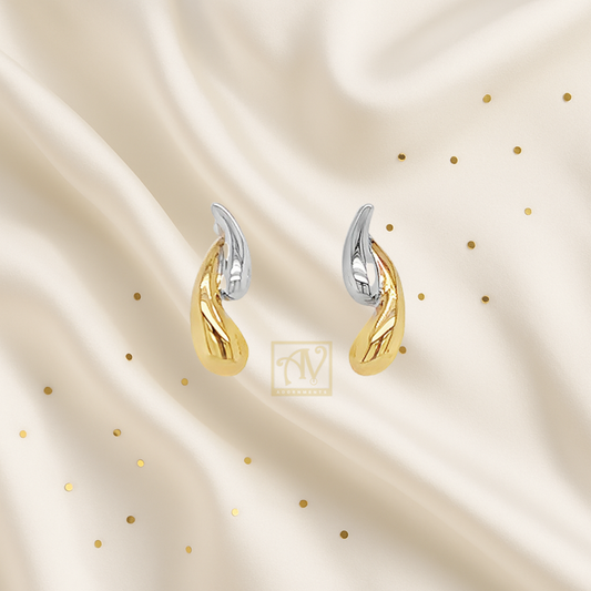Starlit Stud Earring 9kt Yellow Gold