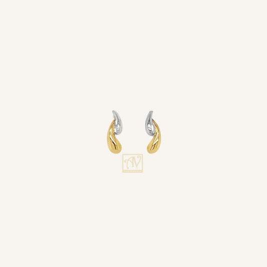 Starlit Stud Earring 9kt Yellow Gold