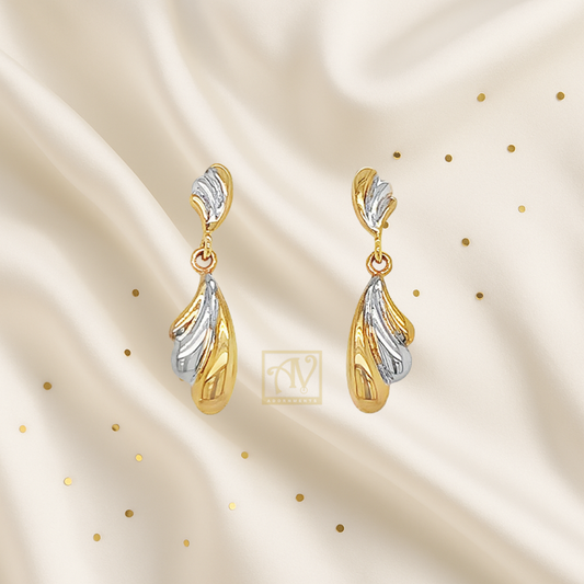 Sunlit Drop Earring 9kt Yellow Gold