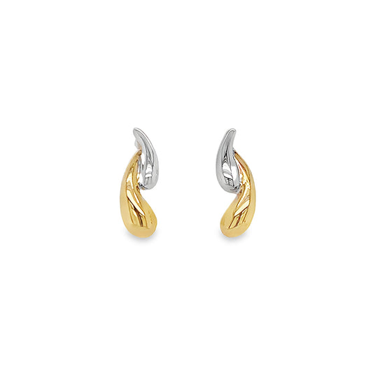 Starlit Stud Earring 9kt Yellow Gold